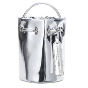 Brandon Blackwood Chrome Limited Edition Met Gala Bucket Bag